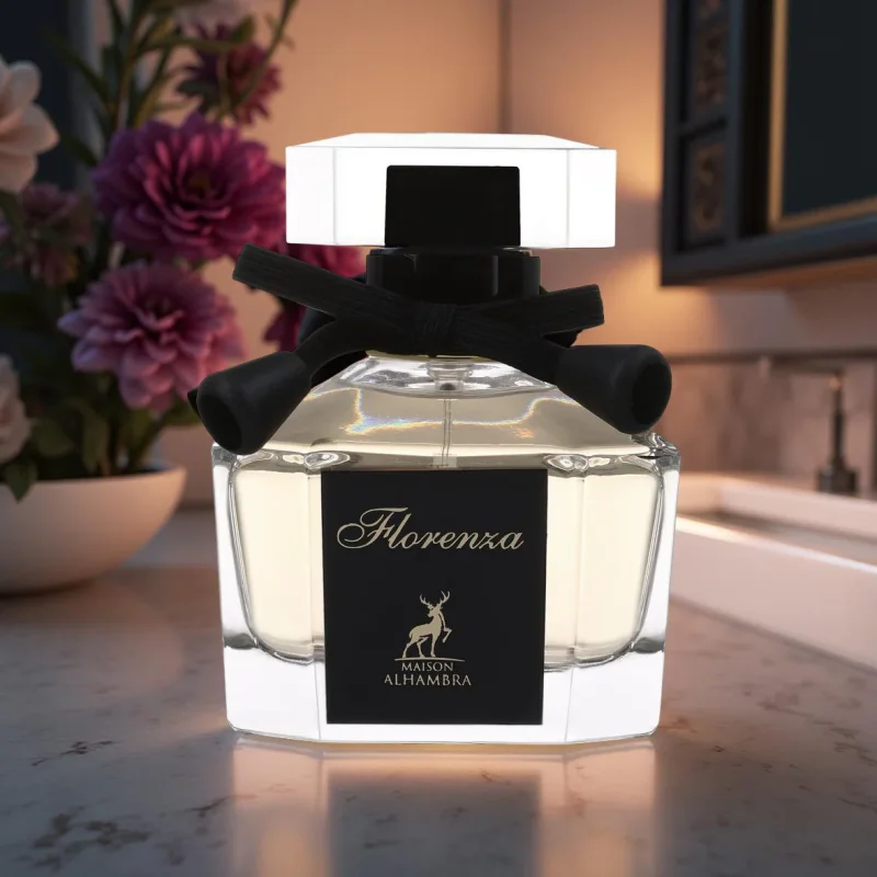 عطر و ادکلن زنانه فلورنزا برند میسون الحمبرا  (  MAISON ALHAMBRA  - FLORENZA    )