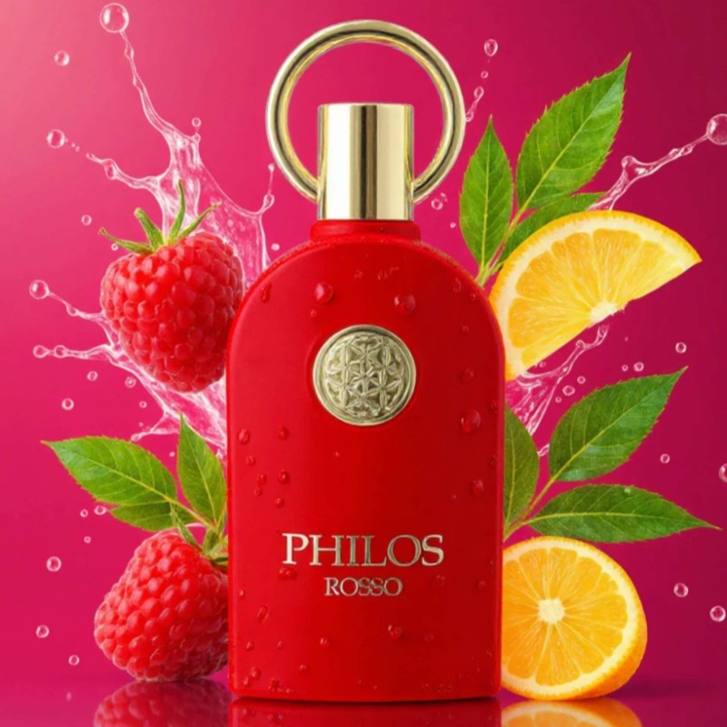 عطر و ادکلن زنانه و مردانه فیلوس روسو برند میسون الحمبرا  (  MAISON ALHAMBRA  - PHILOS ROSSO   )