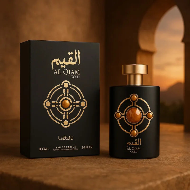 عطر و ادکلن زنانه و مردانه القیم گلد برند لطافه  (  LATTAFA  - AL QIAM GOLD   )
