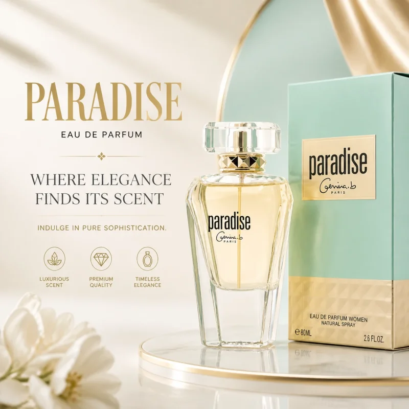 عطر و ادکلن زنانه پارادایز برند جی پارلیس  (  Geparlys  -  paradise  )