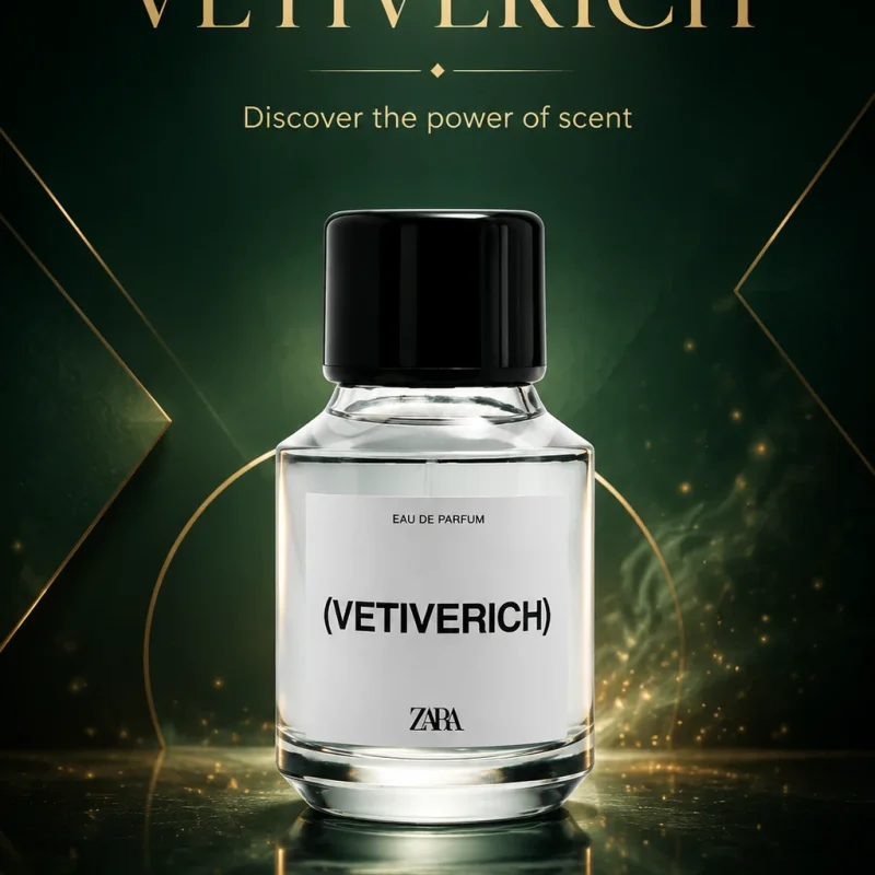عطر و ادکلن مردانه وتیوریچ برند زارا  (  ZARA   -  VETIVERICH   )
