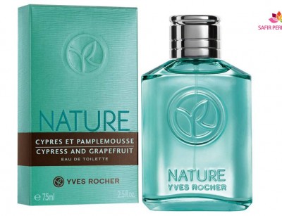 عطر و ادکلن مردانه سایپرس اند گریپ فروت برند ایوروشه  (   YVES ROCHER   -  CYPRES AND GRAPEFRUIT     )