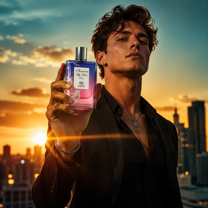 عطر و ادکلن زنانه و مردانه  فانتوم مای هیرو این میامی برند امپر  (  EMPER  -  PHANTOM MY HERO IN MIAMI  )