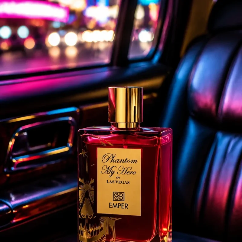 عطر و ادکلن زنانه و مردانه  فانتوم مای هیرو این لاس وگاس برند امپر  (  EMPER  -  PHANTOM MY HERO IN LAS VEGAS  )