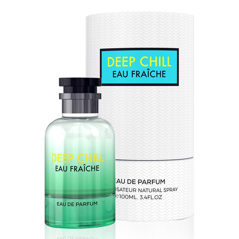 عطر و ادکلن زنانه و مردانه دیپ چیل او فرش برند مایلستون  (  MILESTONE   -  DEEP CHILL EAU FRAICHE   )