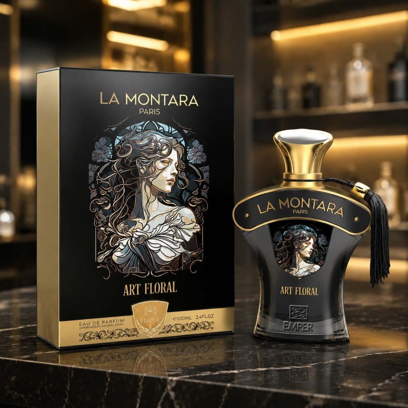 عطر و ادکلن زنانه لا مونتارا پاریس آرت فلورال برند امپر  (  EMPER  - LA MONTARA PARIS ART FLORAL  )