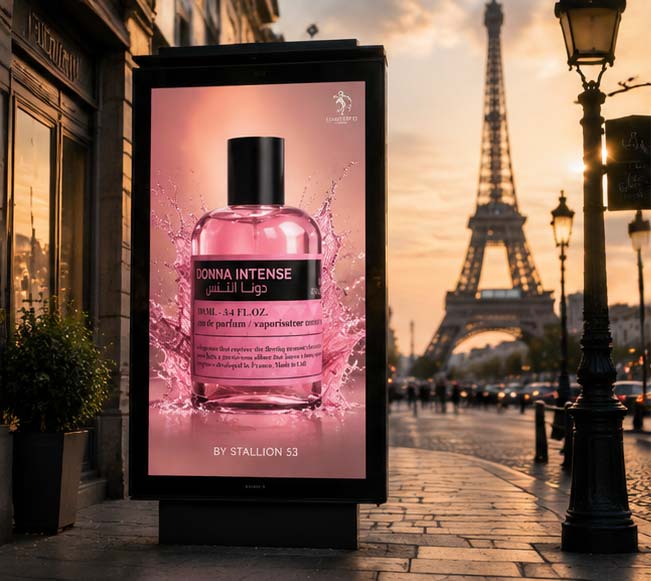 عطر و ادکلن زنانه دونا اینتنس برند استالیون 53  (  STALLION 53  - DONNA  INTENSE  )