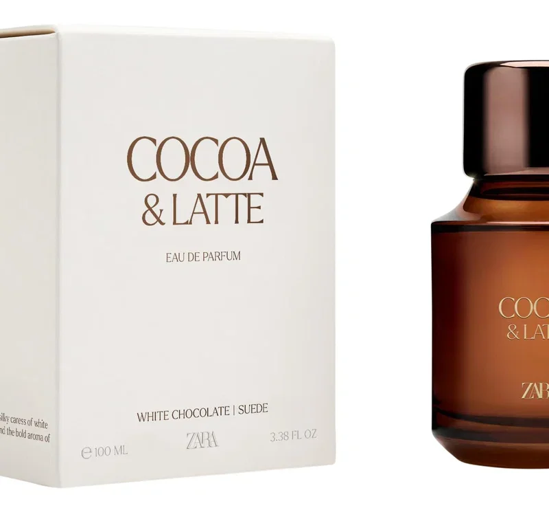 عطر و ادکلن زنانه کوکوآ اند لته برند زارا  (  ZARA   -  COCOA & LATTE   )
