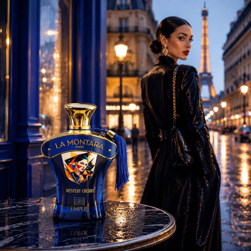 عطر و ادکلن زنانه لا مونتارا پاریس میستری چری برند امپر  (  EMPER  - LA MONTARA PARIS MYSTERY CHERRY  )