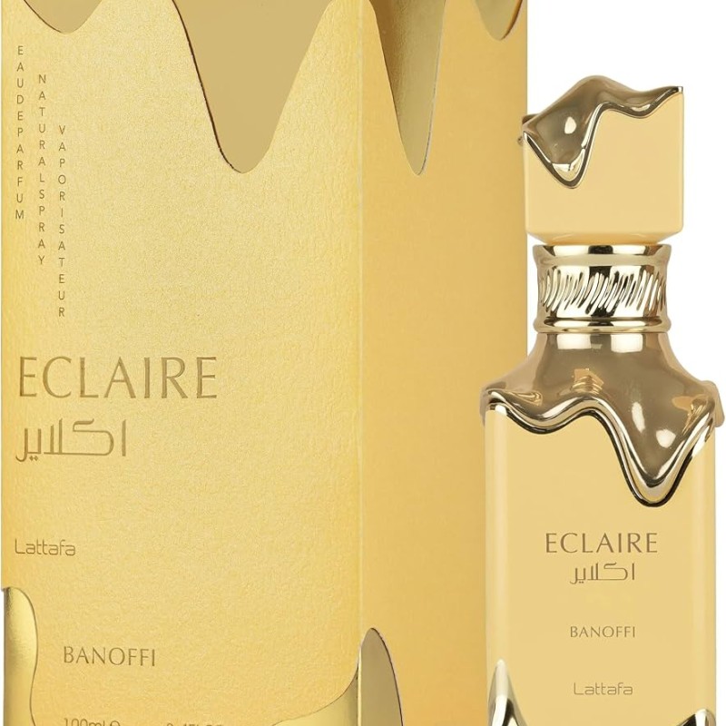 عطر و ادکلن زنانه اکلیر بانوفی برند لطافه  (  LATTAFA  - ECLAIRE BANOFFI   )