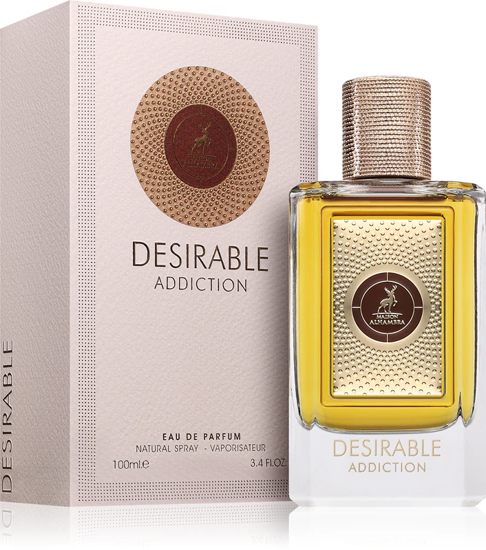 عطر و ادکلن زنانه دیزایربل ادیکشن برند میسون الحمبرا  (  MAISON ALHAMBRA  - DESIRABLE ADDICTION   )