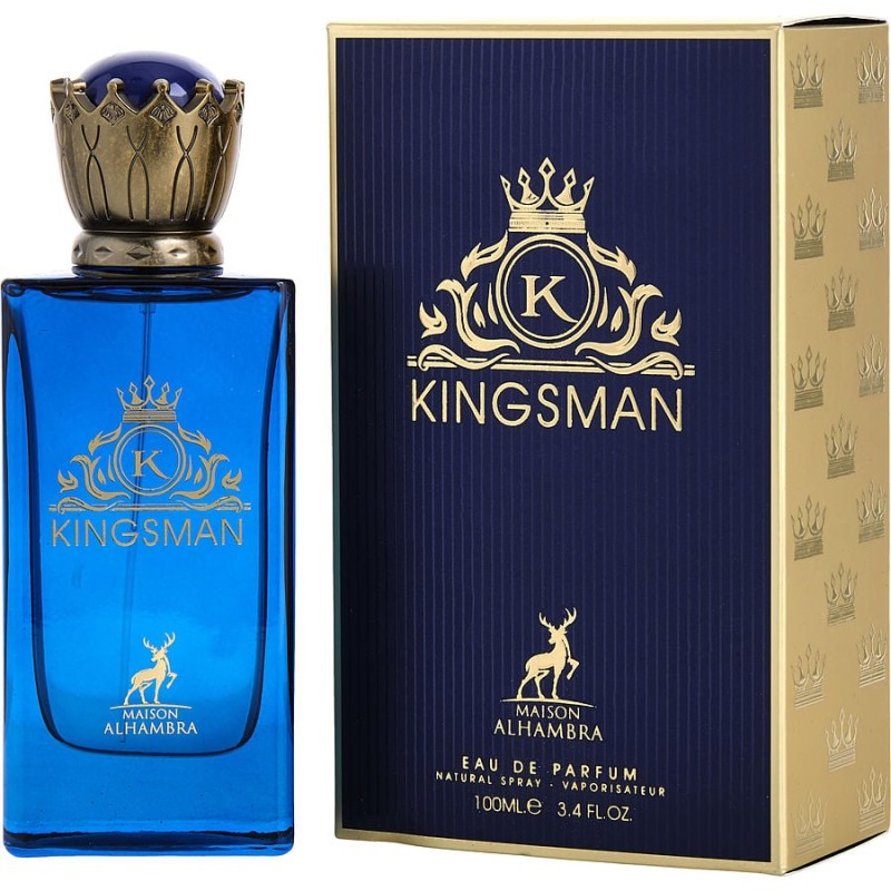 عطر و ادکلن مردانه کینگزمن برند میسون الحمبرا  (  MAISON ALHAMBRA  -  KINGSMAN   )