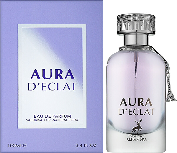 عطر و ادکلن زنانه آئورا د اکلت برند میسون الحمبرا  (  MAISON ALHAMBRA  - AURA D ECLAT   )