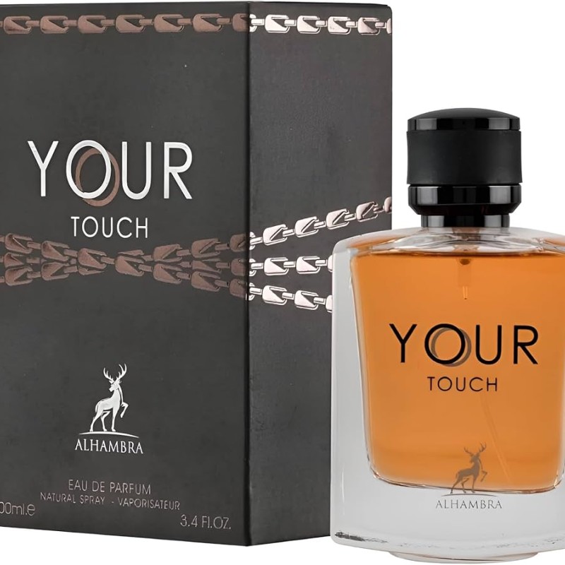 عطر و ادکلن مردانه یور تاچ برند میسون الحمبرا  (  MAISON ALHAMBRA  - YOUR TOUCH FOR MEN   )