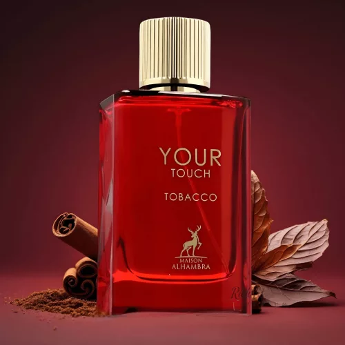 عطر و ادکلن مردانه یور تاچ توباکو برند میسون الحمبرا  (  MAISON ALHAMBRA  - YOUR TOUCH TOBACCO   )