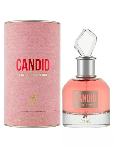 عطر و ادکلن زنانه کاندید برند میسون الحمبرا  (  MAISON ALHAMBRA  - CANDID   )