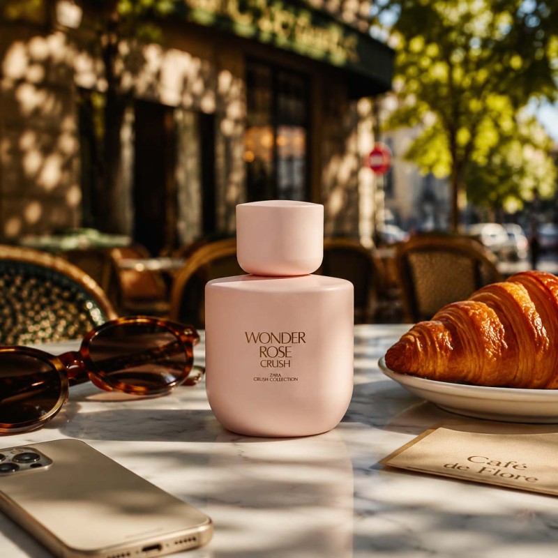 عطر و ادکلن زنانه واندر رز کراش برند زارا  (  ZARA   -  WONDER ROSE CRUSH   )