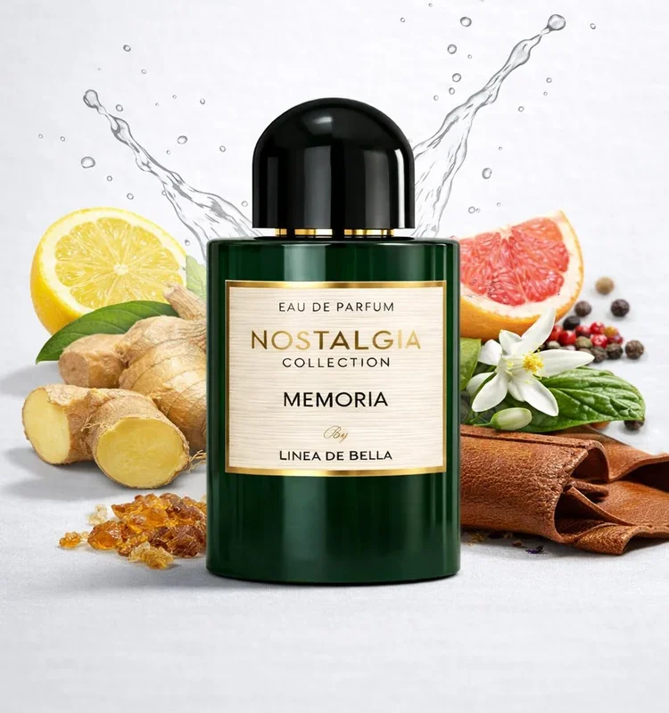 عطر و ادکلن مردانه نوستالجیا مموریا برند لینیه د بلا  (  LINEA DE BELLA  -  NOSTALGIA MEMORIA   )