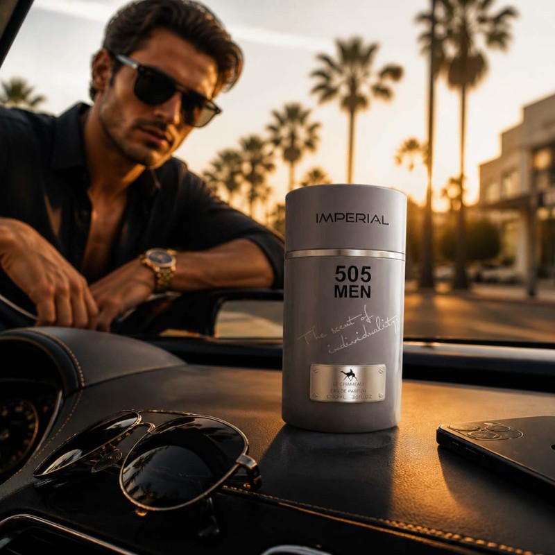 عطر و ادکلن مردانه ایمپریال 505 من برند لوشامو  ( LE CHAMEAU  -  IMPERIAL 505 MEN   )