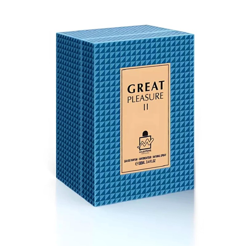 عطر و ادکلن زنانه و مردانه گریت پلژر 2  برند مایلستون  (  MILESTONE   -  GREAT PLEASURE II   )