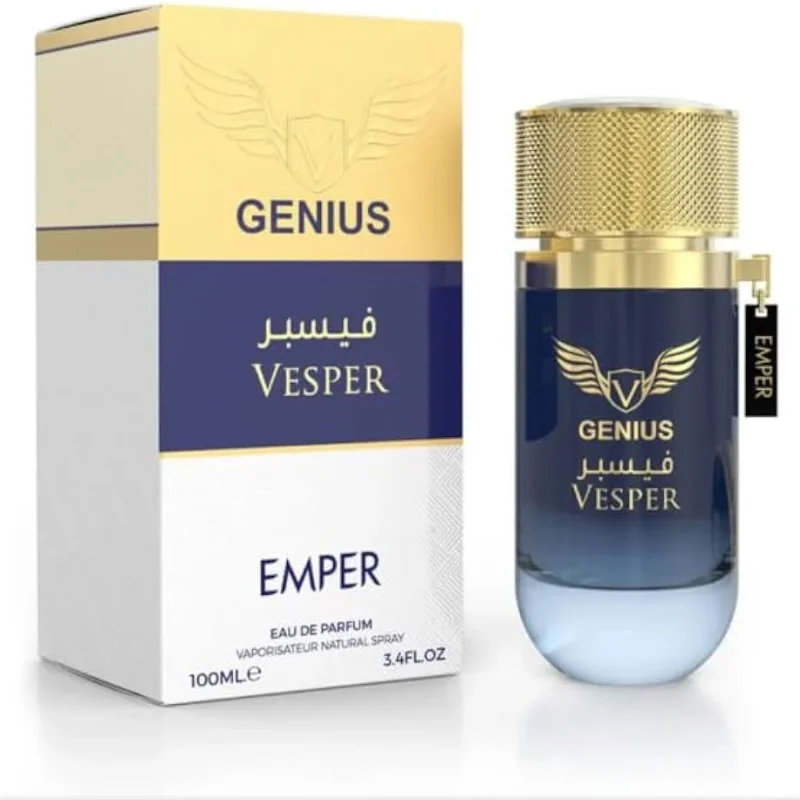 عطر و ادکلن مردانه جنیوس وسپر برند امپر  (  EMPER  - GENIUS VESPER   )