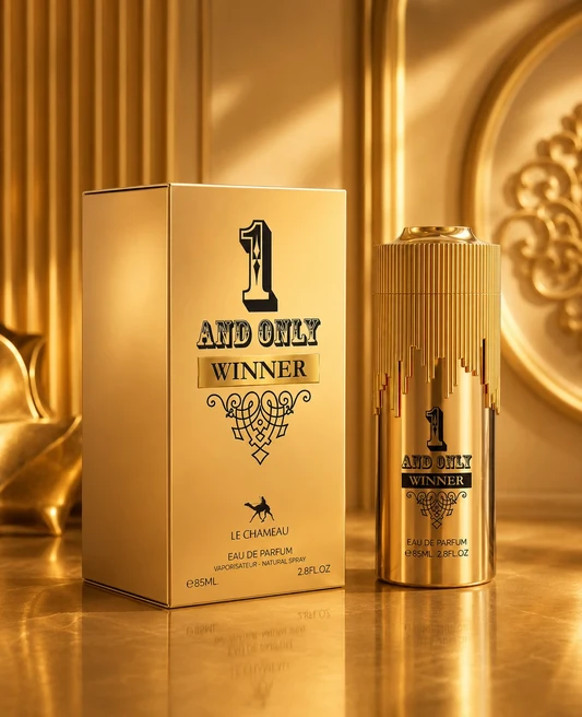 عطر و ادکلن مردانه وان اند انلی وینر برند لوشامو  ( LE CHAMEAU  -  1 AND ONLY WINNER    )