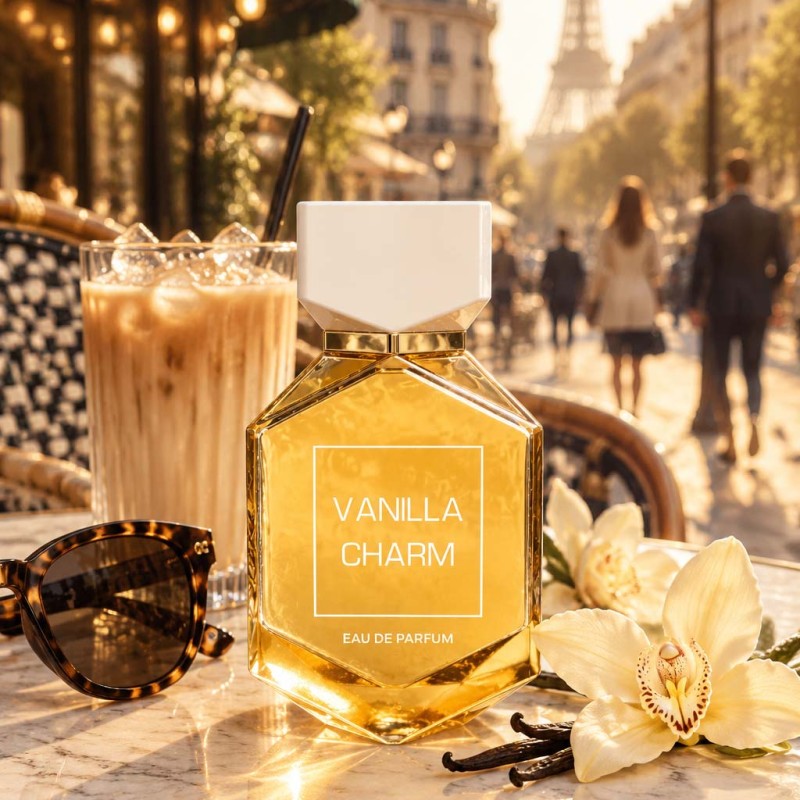 عطر و ادکلن زنانه و مردانه وانیلا چارم برند کامارا پرفیومز  (  CAMARA PERFUMES   -  VANILLA CHARM   )