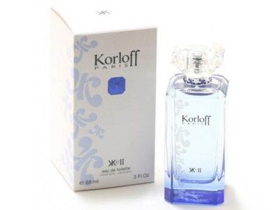 عطر زنانه  کرلف آبی  برند کرلف  ( KORLOFF -  Korloff  Blue  )