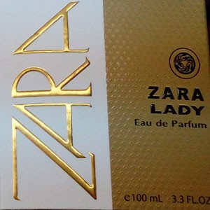 عطر و ادکلن زنانه زارا لیدی طلایی  برند زارا  (  ZARA -  zara lady gold  )