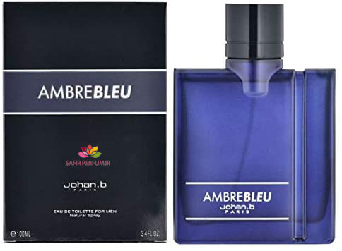 عطر و ادکلن مردانه امبر بلو برند ژوهان بی  ( JOHAN.B  -  AMBRE BLEU     )