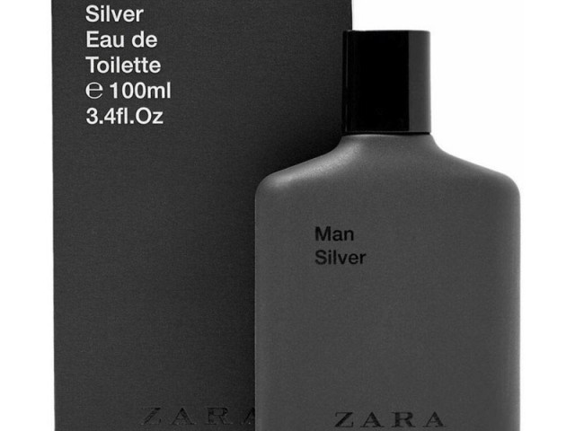 عطر و ادکلن مردانه سیلور برند زارا  (  ZARA   -  SILVER     )
