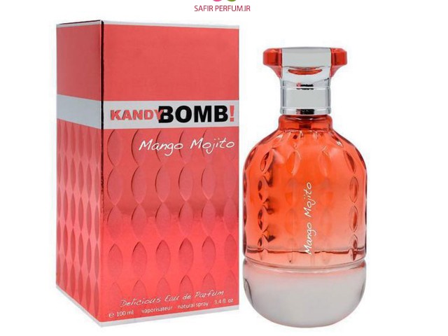 عطر و ادکلن زنانه منگو موهیتو برند کندی بامب   ( KANDY BOMB  -  MANGO MOJITO     )