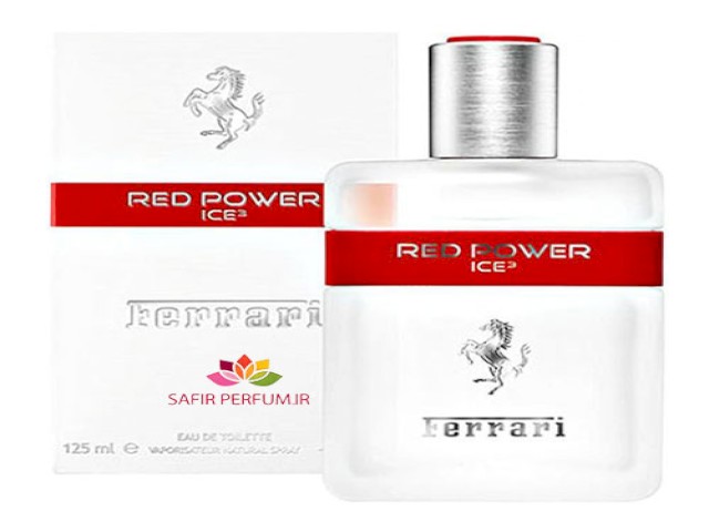 عطر و ادکلن مردانه رد پاور آیس 3 برند فراری  (  FERRARI  -  RED POWER ICE 3   )