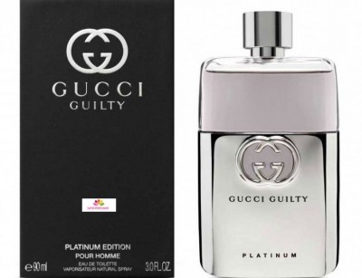 عطر مردانه گوچی گیلتی پلاتینیوم برند گوچی   (  GUCCI   -  GUCCI GUILTY POUR HOMME PLATINUM    )