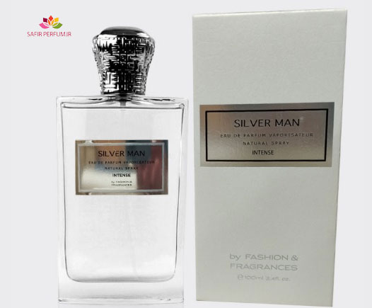 عطر و ادکلن مردانه سیلور من اینتنس برند فشن اند فرگرنسز  (   FASHION & FRAGRANCES   -  SILVER MAN INTENSE    )