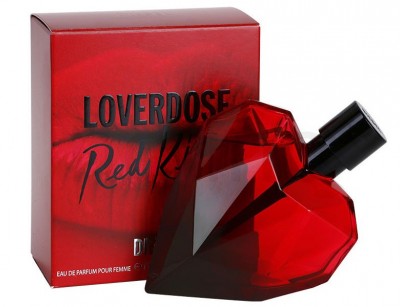 عطر زنانه لاور دوز رد کیس برند دیزل  (  Diesel  -  LOVERDOSE  RED KISS  )