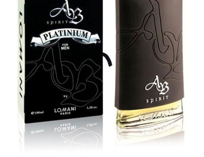 عطر مردانه ای بی اسپیریت پلاتینیوم  برند لومانی  (  LOMANI  -    AB SPIRIT PLATINUM    )