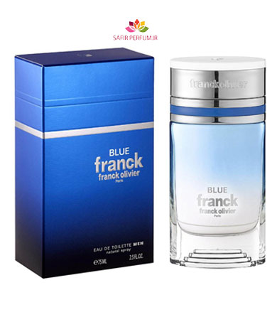 عطر و ادکلن مردانه فرانک بلو برند فرانک اولیویر  ( FRANCK OLIVIER   -  FRANCK BLUE    )