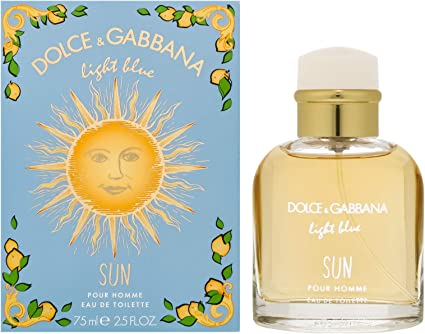 عطر و ادکلن مردانه لایت بلو سان پور هوم برند دی اند جی  (  DOLCE & GABBANA   -  LIGHT BLUE SUN POUR HOMME     )