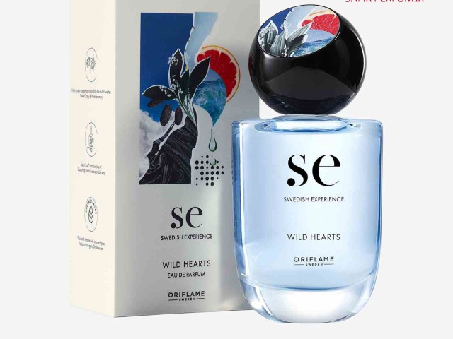 عطر و ادکلن زنانه .اس ای سوئدیش اکسپرینس وایلد هارتز برند اریفلیم  (  ORIFLAME  -    .SE SWEDISH EXPERIENCE WILD HEARTS    )