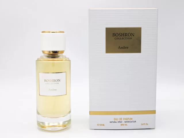 عطر و ادکلن زنانه و مردانه بوشرون کالکشن امبر برند لینیه د بلا  (  LINEA DE BELLA  -  BOSHRON COLLECTION AMBER  )