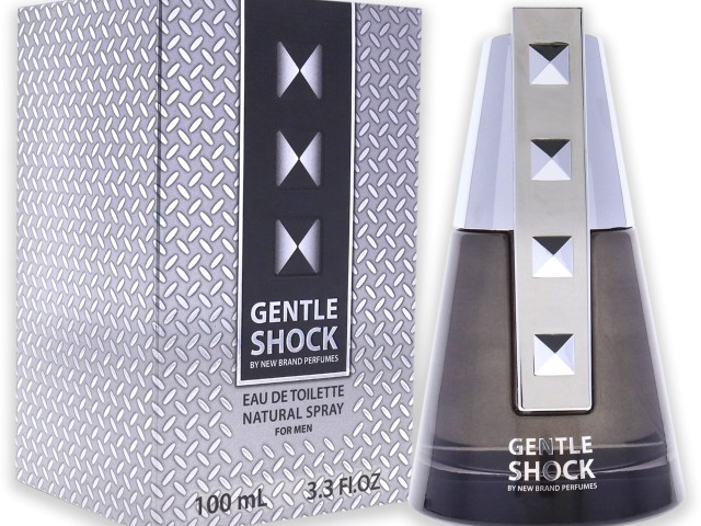 عطر و ادکلن مردانه جنتل شاک برند نیو برند  (  NEW BRAND  -  GENTLE SHOCK   )