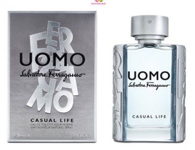 عطر مردانه اومو سالواتوره فراگامو کژوآل لایف برند سالواتوره  فراگامو  (  SALVATORE  FERRAGAMO  -    UOMO SALVATORE FERRAGAMO CASUAL LIFE    )