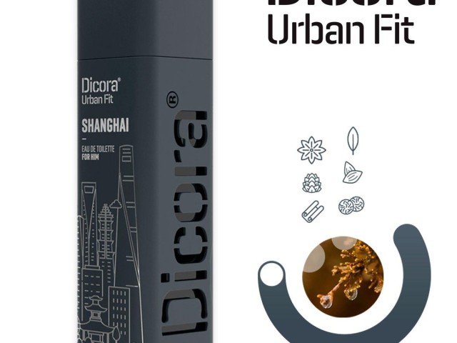 عطر و ادکلن مردانه شانگهای برند دیکورا اربن فیت  (  DICORA URBAN FIT   -  SHANGHAI  )