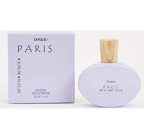 عطر و ادکلن زنانه پاریس برند دفکتو  (  DEFACTO  -  PARIS    )