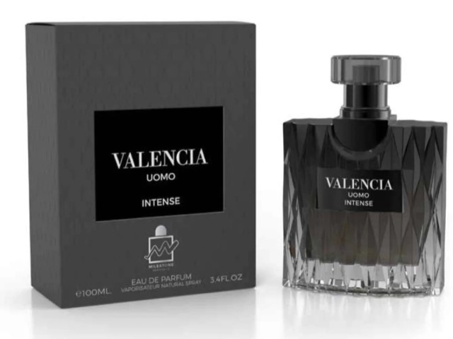 عطر و ادکلن مردانه والنسیا اومو اینتنس برند مایلستون  (  MILESTONE   -  VALENCIA UOMO INTENSE    )