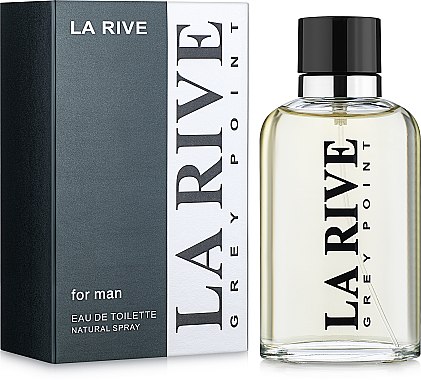 عطر و ادکلن مردانه گری پوینت برند لا ریو  (  LA RIVE   -  GREY POINT   )