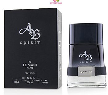 عطر و ادکلن مردانه ای بی اسپیریت برند لومانی  (  LOMANI  -    AB SPIRIT    )