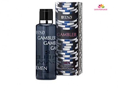 عطر و ادکلن مردانه گمبلر برند جی فنزی  (   JFENZI   -  GAMBLER   )