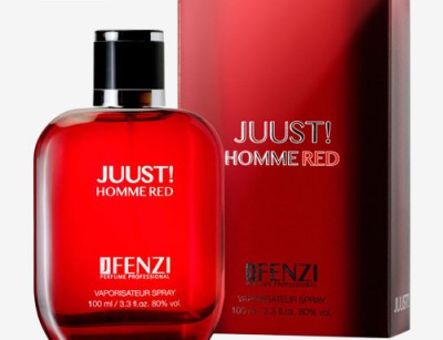 عطر و ادکلن مردانه جاست هوم رد برند جی فنزی  (   JFENZI   -  JUUST HOMME RED   )